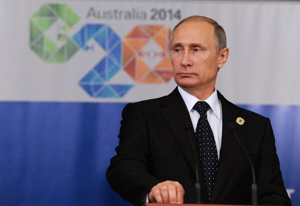 В.Путин принимает участие в саммите Группы двадцати. День второй