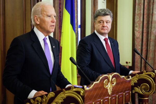 Встреча П.Порошенко и Дж.Байдена в Киеве Встреча П.Порошенко и Дж.Байдена в Киеве