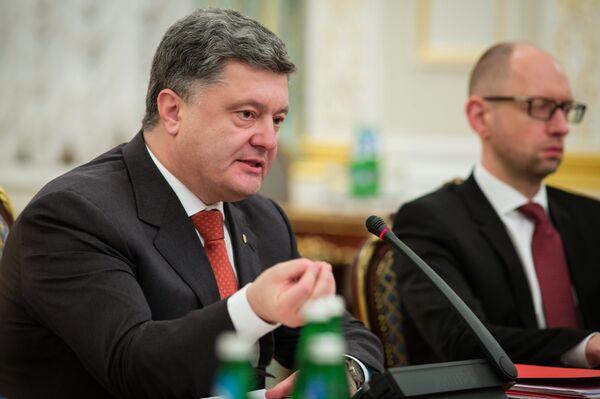 Президент Украины Петр Порошенко провел заседание СНБО