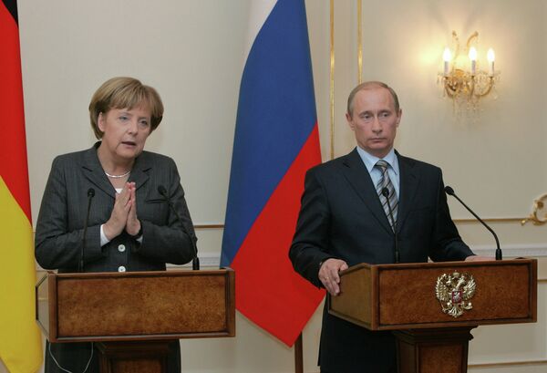 Рабочий визит федерального канцлера ФРГ Ангелы Меркель в Россию