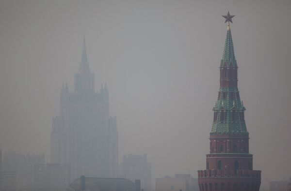 Смог в Москве