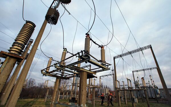 Открытие электроподстанции в поселке Борисово