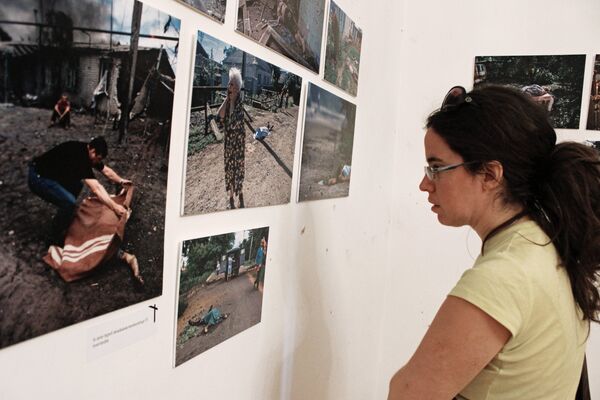 Фотовыставка Гуманитарная катастрофа на Украине В Будапеште