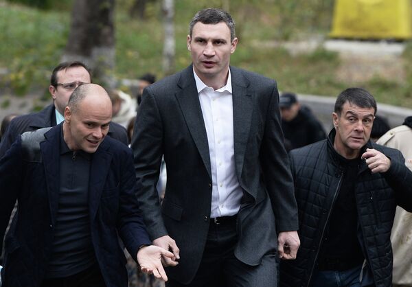 Мэр Киева В.Кличко посетил Александровскую больницу Мэр Киева В.Кличко посетил Александровскую больницу