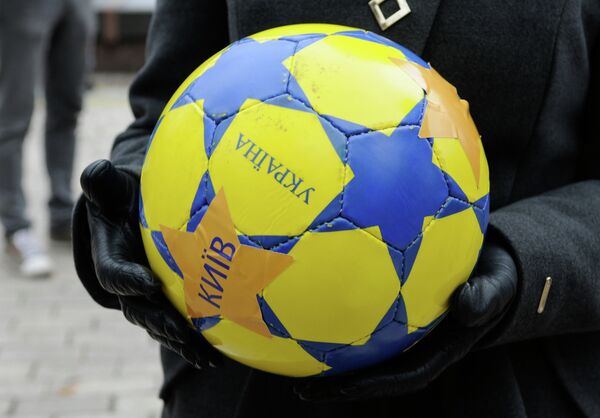 Акция Украина принимает европейскую эстафету в Киеве