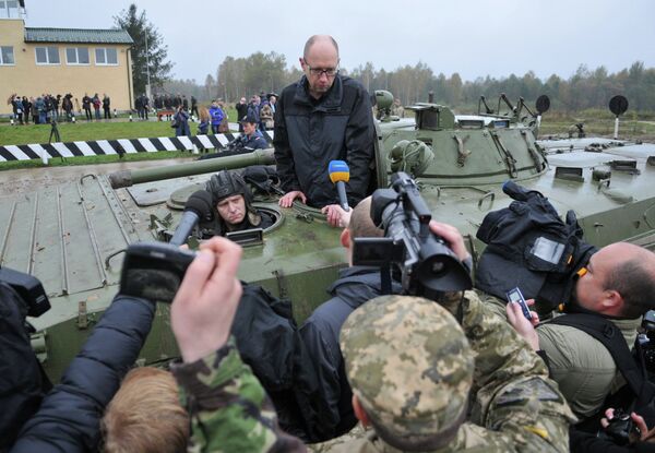 Премьер-министр Украины Арсений Яценюк посетил Львовскую область Премьер-министр Украины Арсений Яценюк посетил Львовскую область