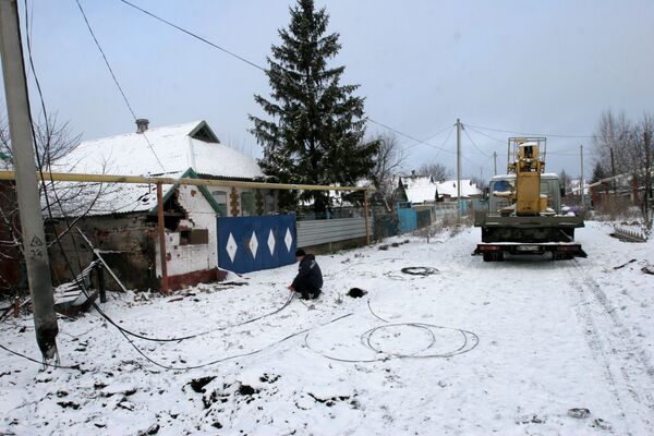 Последствия обстрела Донецка украинскими силовиками
