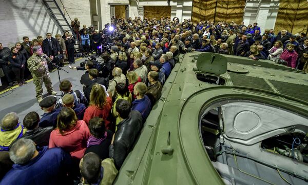 Поездка П.Порошенко в Житомирскую область