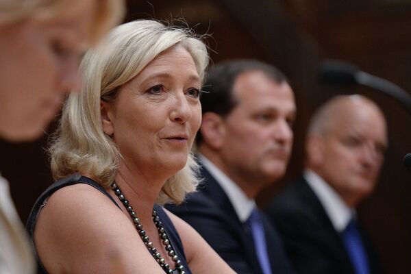 Встреча Сергея Нарышкина и Марин Ле Пен Встреча Сергея Нарышкина и Марин Ле Пен