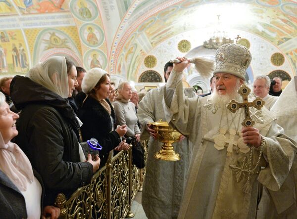 Патриаршее служение в храме Христа Спасителя