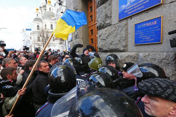 Беспорядки в Харькове