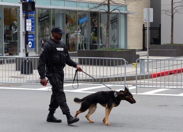 Подозрительный предмет обнаружен в день годовщины взрыва на Бостонском марафоне Подозрительный предмет обнаружен в день годовщины взрыва на Бостонском марафоне