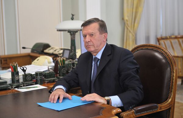 Первый вице-премьер РФ В.Зубков