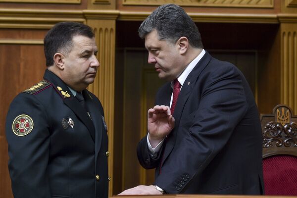 Верховная Рада Украины утвердила Степана Полторака на должность министра обороны Верховная Рада Украины утвердила Степана Полторака на должность министра обороны