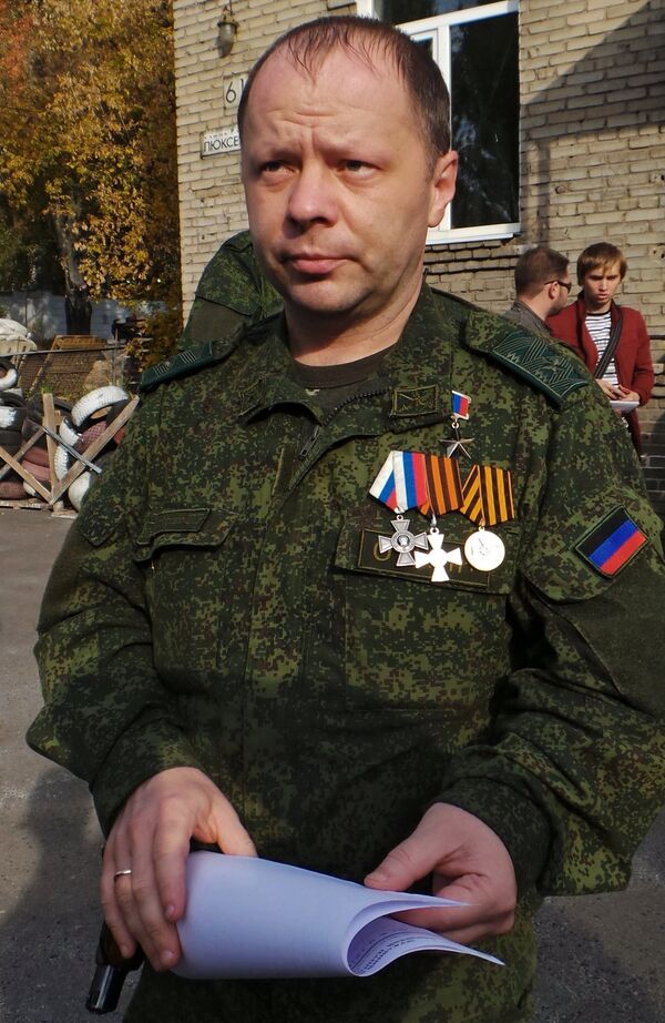 Министр обороны ДНР Владимир Кононов