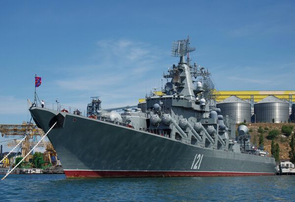 Корабли Черноморского флота РФ в Севастополе