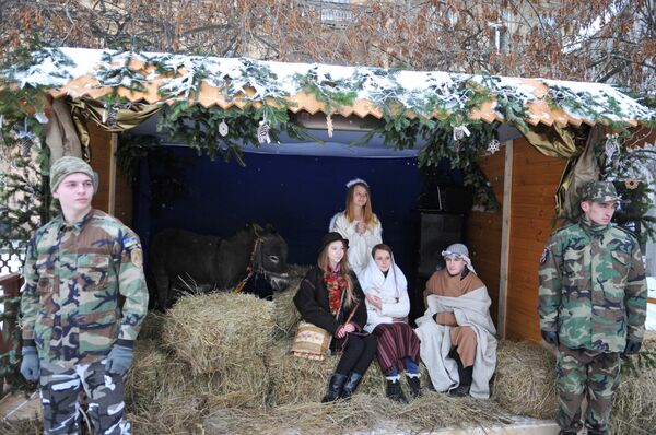 Рождественские мероприятия во Львове