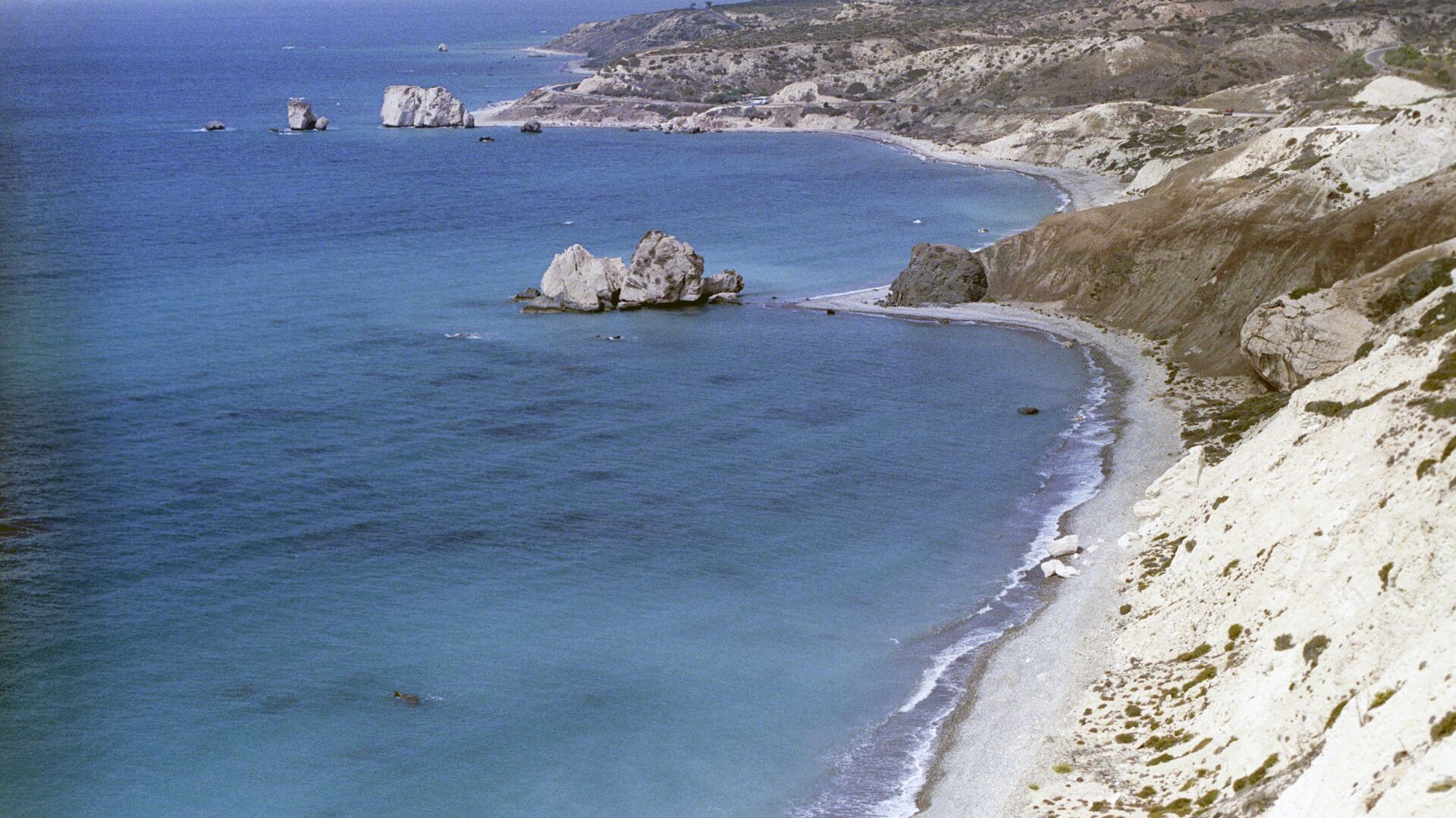 Вид на южное побережье острова Кипр - РИА Новости, 1920, 24.03.2021