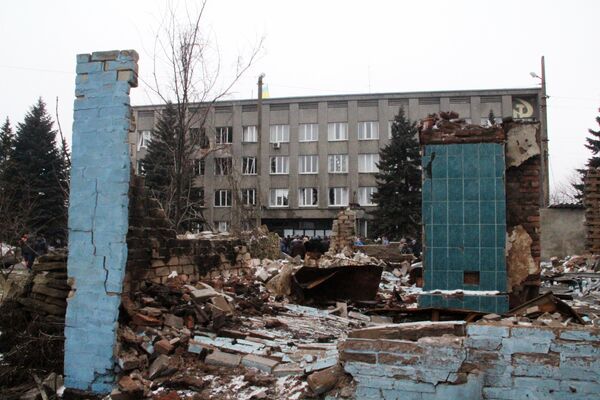 Ситуация в Дебальцево и Углегорске Ситуация в Дебальцево и Углегорске