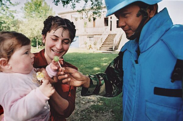 Миротворцы ООН в Грузии