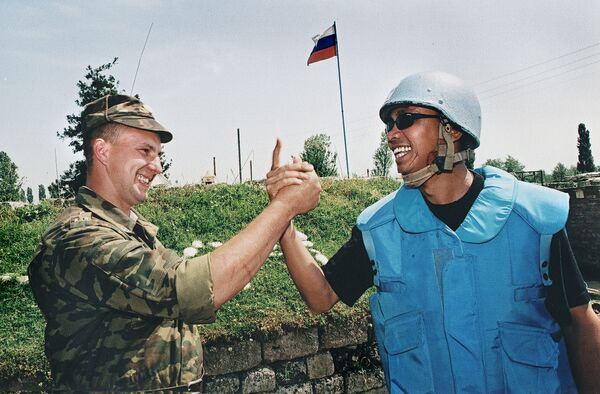 Миротворцы ООН в Грузии