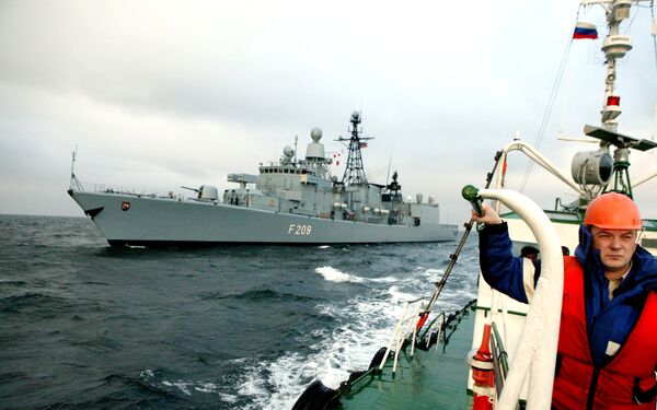 Боевые корабли НАТО совершили деловой заход в порт Балтийска
