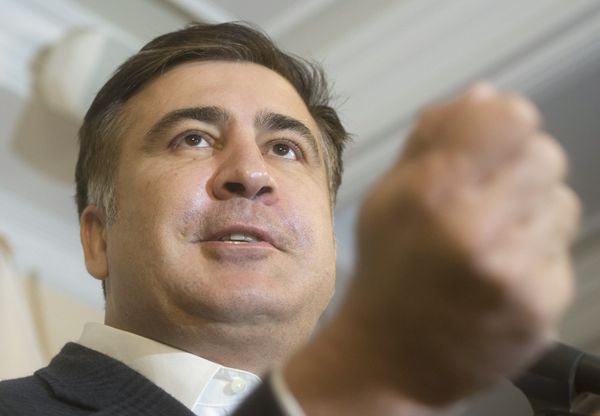 Пресс-конференция Михаила Саакашвили в Киеве
