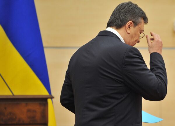 Пресс-конференция В.Януковича