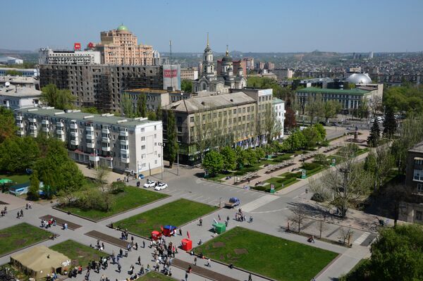 Ситуация в Донецке Ситуация в Донецке