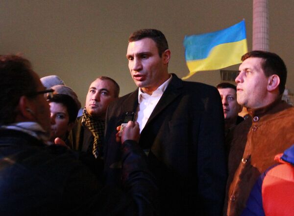 Акции сторонников вступления в Евросоюз на Майдане