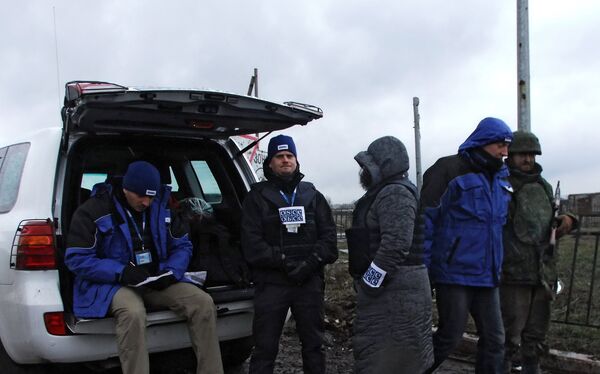 Представители ОБСЕ и СЦКК проинспектировали соблюдение режима перемирия в Донецкой области