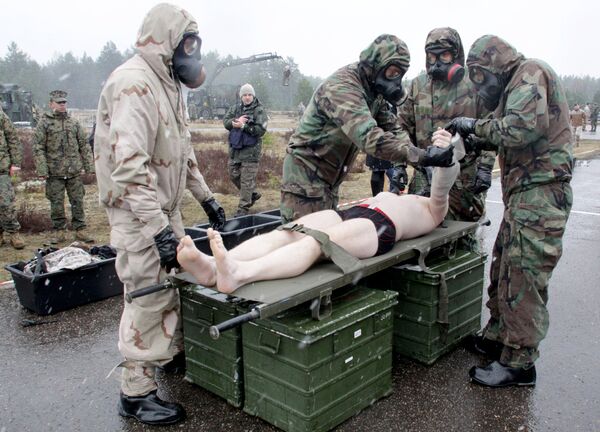 Военные учения НАТО Operation Summer Shield на полигоне Адажи в Латвии Военные учения НАТО Operation Summer Shield на полигоне Адажи в Латвии