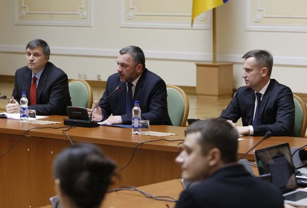 Пресс-конференция в Киеве о предварительных итогах расследования дела о снайперах на Майдане