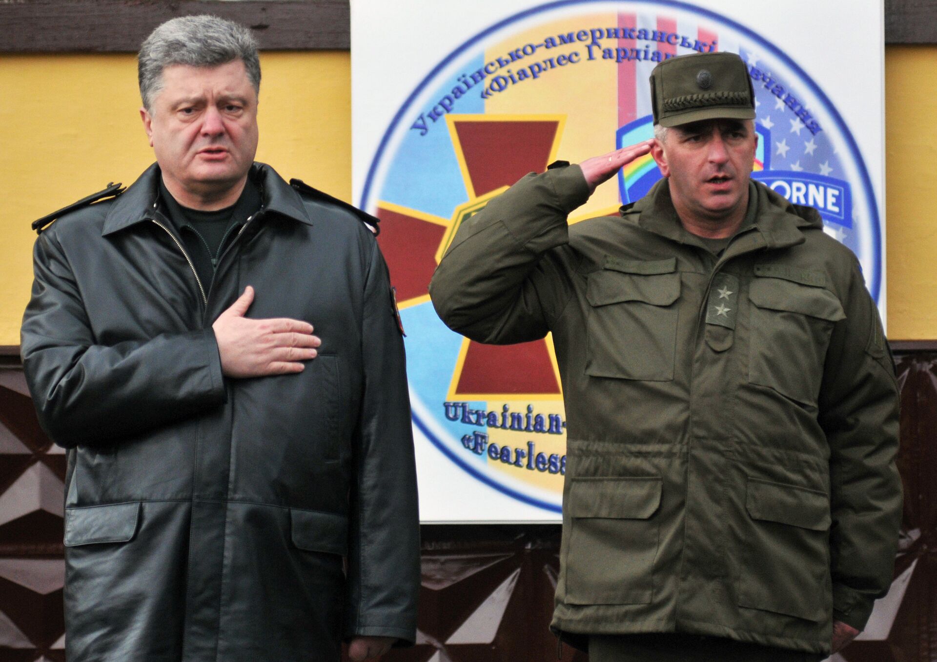 Американские военные инструкторы прибыли на Украину - РИА Новости, 1920, 21.04.2015
