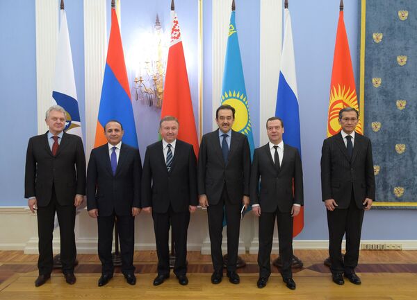 Первое заседание межправительственного совета ЕАЭС