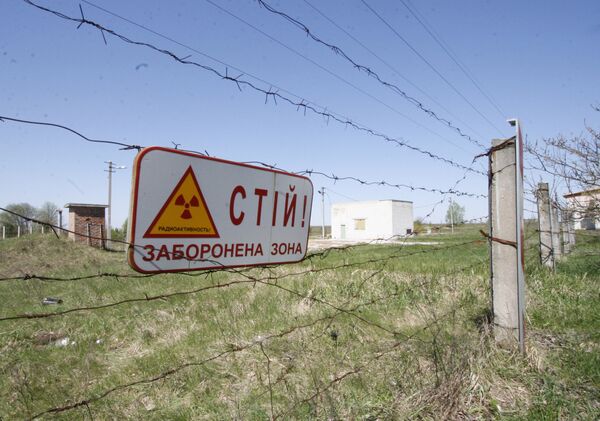 В тридцатикилометровой зоне вокруг Чернобыльской атомной электростанции