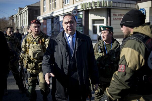 Кандидат на пост главы Луганской народной республики Игорь Плотницкий