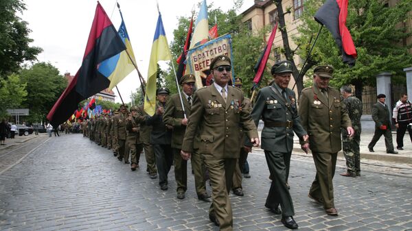 Ветераны Украинской Повстанческой Армии (УПА) отпраздновали День Героев во Львове