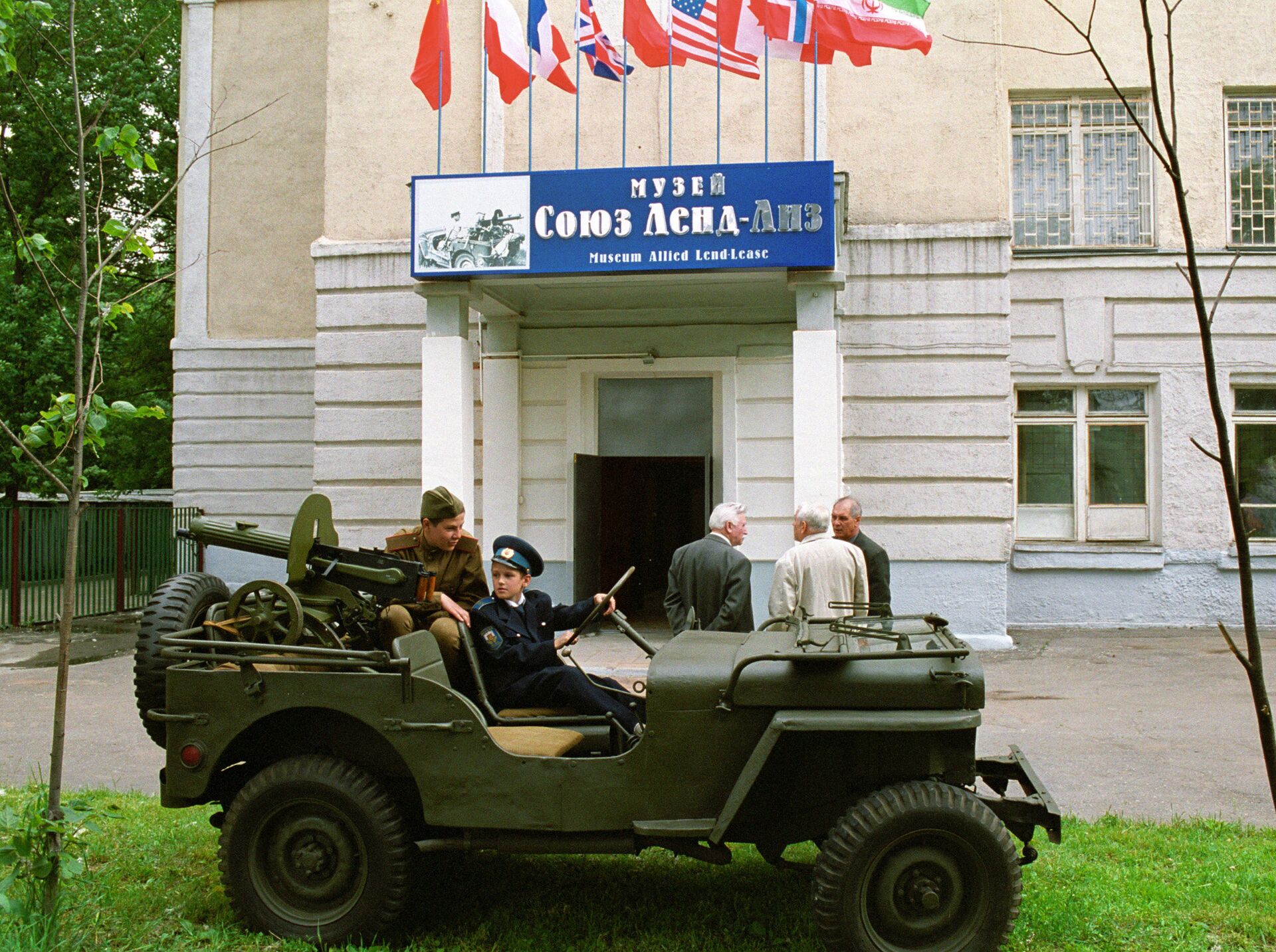 Военный автомобиль WILLIS в музее Союз Ленд-лиз - РИА Новости, 1920, 07.05.2015