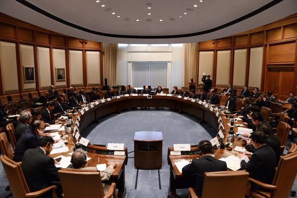 Встреча министров финансов и управляющих центральными банками стран БРИКС
