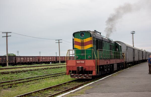 Поезд с телами пассажиров Boeing отправился из Тореза в Иловайск