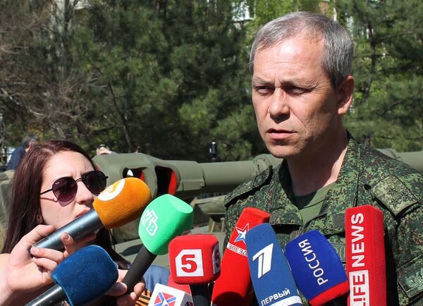 Подготовка к Параду Победы в Донецке