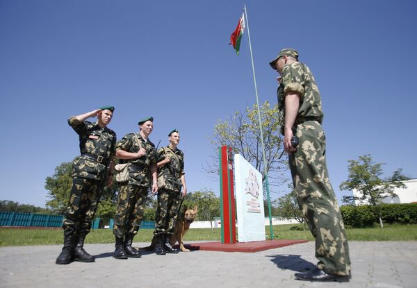 Служба на пограничной заставе Брест в Белоруссии
