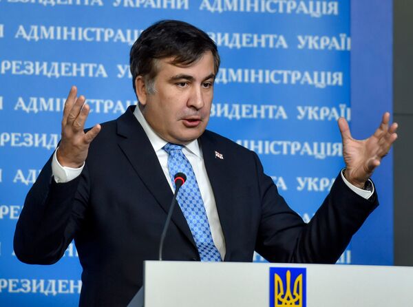 Экс-президент Грузии и советник президента Украины М.Саакашвили Экс-президент Грузии и советник президента Украины М.Саакашвили