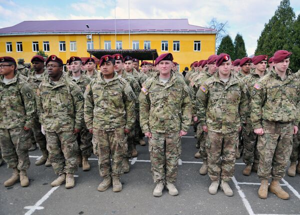 Американские военные инструкторы прибыли на Украину Американские военные инструкторы прибыли на Украину