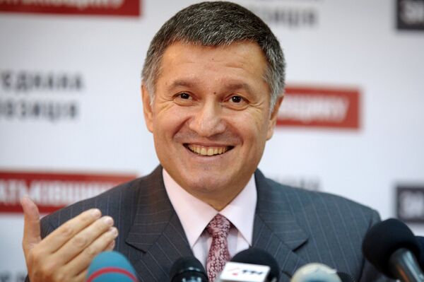 Исполняющий обязанности главы МВД Украины Арсен Аваков