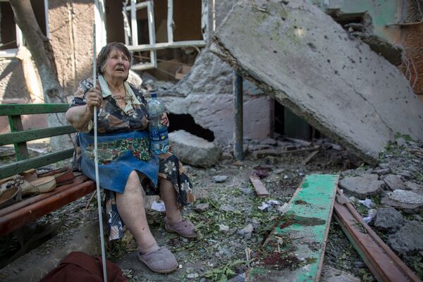 Ситуация в Славянске Донецкой области