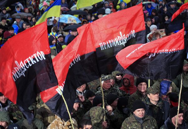 Митинг За единую Украину в Днепропетровске Митинг За единую Украину в Днепропетровске