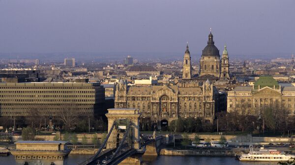 Вид на город Будапешт