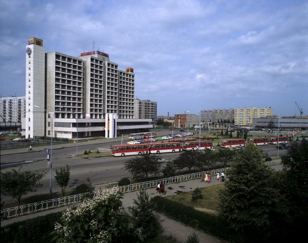 Панорама города
